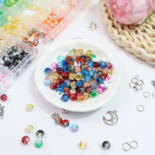 Load image into Gallery viewer, Tivamiko DIY Bracelets Making Kit with 6mm Glass Beads(1342pcs), Handcraft Necklace&Jewelry Making Kit for Girls Ages 6-12