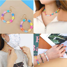 Load image into Gallery viewer, Tivamiko 8378Pcs DIY Bracelets Making Kit with Clay Beads(6mm&amp;3mm), Handcraft Necklace&amp;Jewelry Making Kit for Girls Ages 6-12
