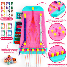 Load image into Gallery viewer, Tivamiko 2-in-1 DIY Friendship Bracelet Making Kit for Girls Ages 8-12, Crafts with Strings, Beads &amp; Accessories, Creative Gift for Kids(Green)
