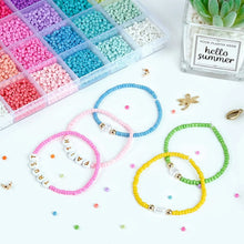 Load image into Gallery viewer, Tivamiko 12000Pcs DIY Bracelets Making Kit with 3mm Clay Beads, Handcraft Jewelry Making Kit for Girls Adluts Handmade Enthusiasts
