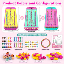 Load image into Gallery viewer, Tivamiko 2-in-1 DIY Friendship Bracelet Making Kit for Girls Ages 8-12, Crafts with Strings, Beads &amp; Accessories, Creative Gift for Kids(Green)
