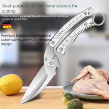 Load image into Gallery viewer, Tivamiko Heavy Duty Kitchen Scissors Poultry Shears, 3CR13 Stainless Steel, Detachable, Dishwasher Safe, 1 Count
